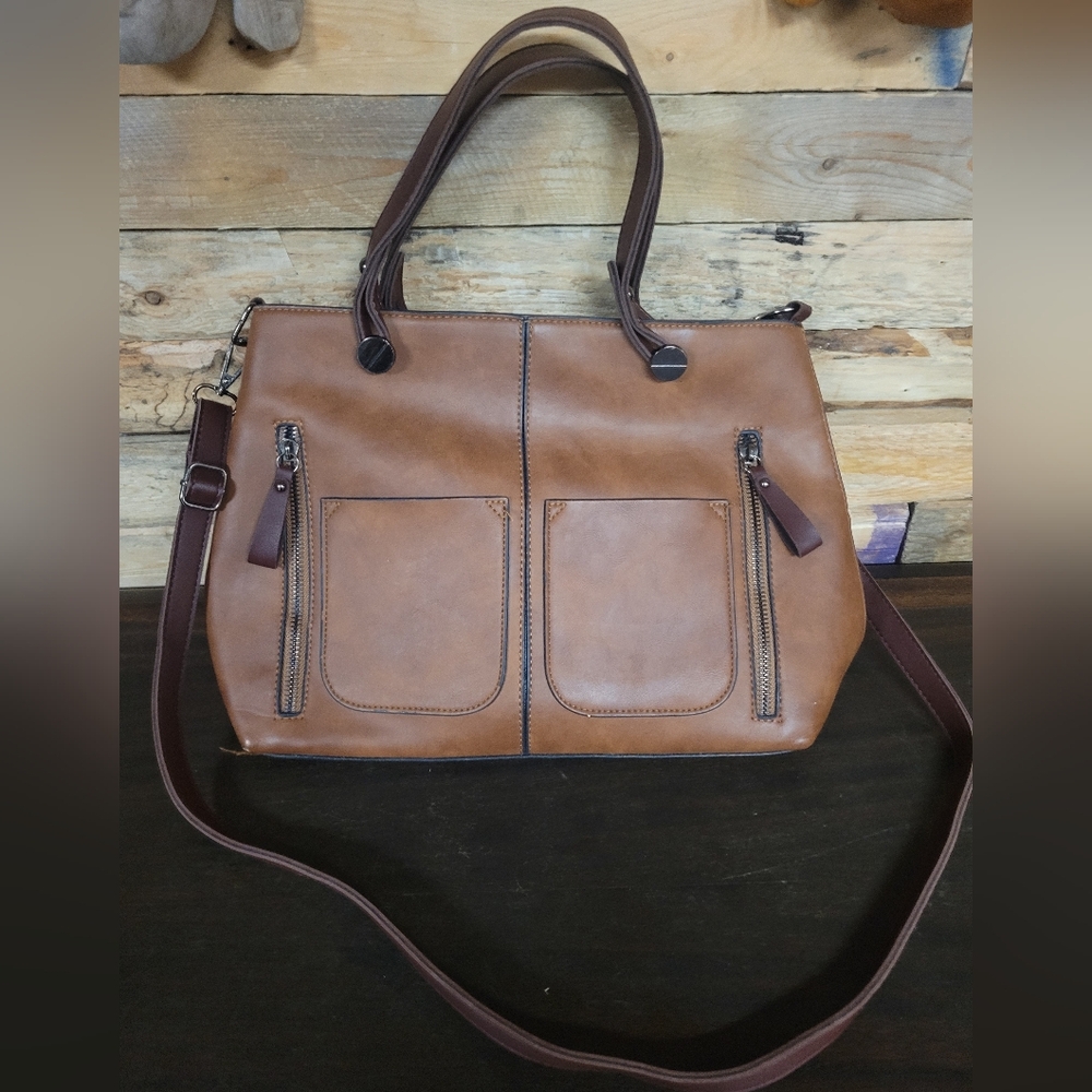 Grace Callie Brown Leather Bag